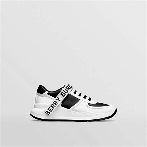 burberry shoes black and white